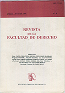 Tapa de la Revista de la Facultad de Derecho n.º 9
